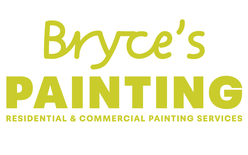 lime green logo, text only